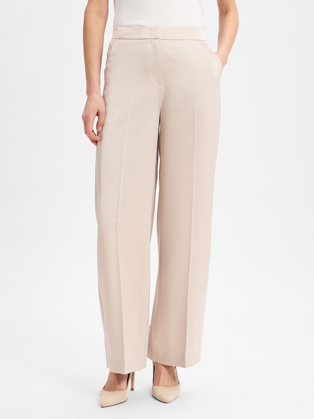 comma Hose Damen beige, 46 Image