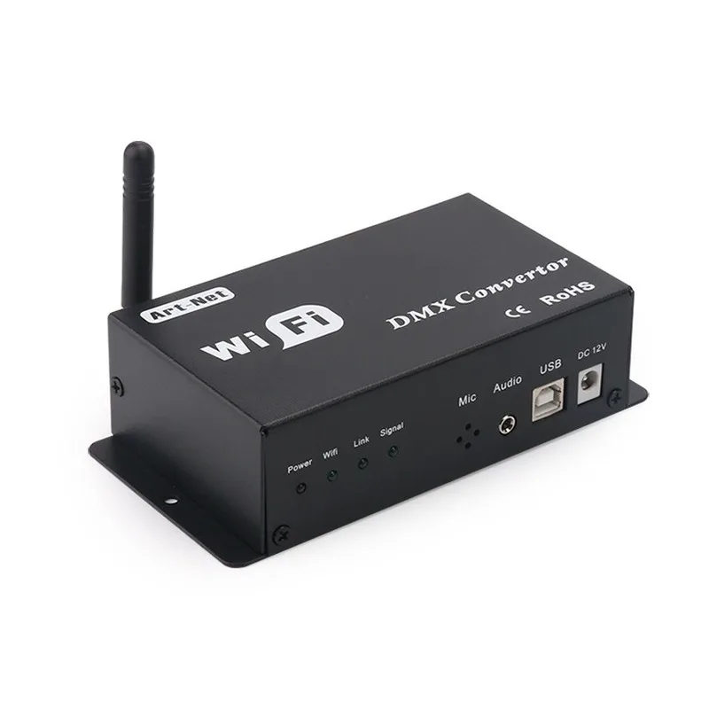 WF310 Wifi-dmx512 Konverter Handy APP Controller Bunte Vollfarblichter mit Lichtbalkenbeleuchtung Image