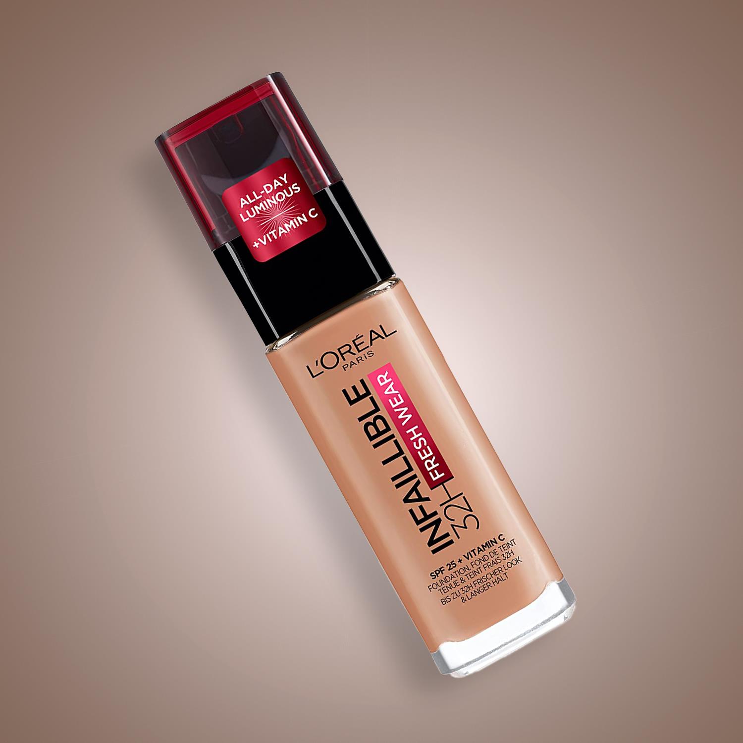 L'Oréal Paris Infallible 24h Freshwear Flüssige Grundierung 300 Amber, SPF 25 Image