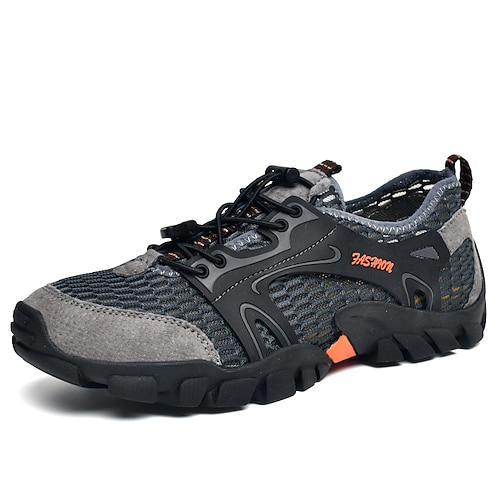 Herren Outdoor-Wanderschuhe, atmungsaktives Mesh mit strapazierfähiger Außensohle, bequemes Schuhwerk für Trail-Trekking