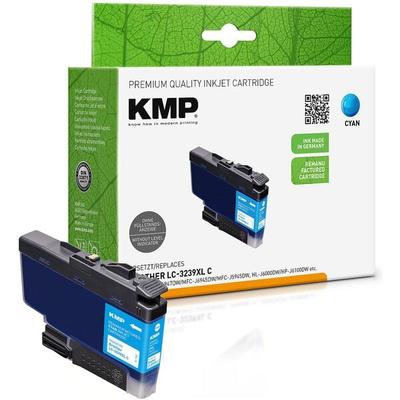 KMP Tintenpatrone ersetzt Brother »LC-3239XLC« cyan blau Image