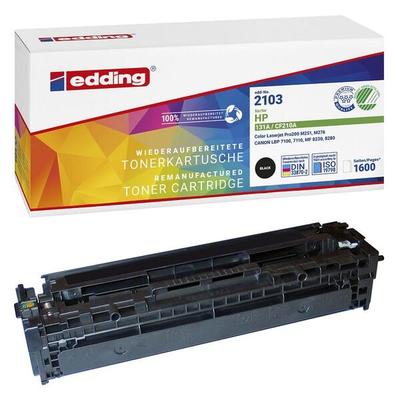 Edding Toner ersetzt HP »CF210A« Nr. 131A schwarz Image