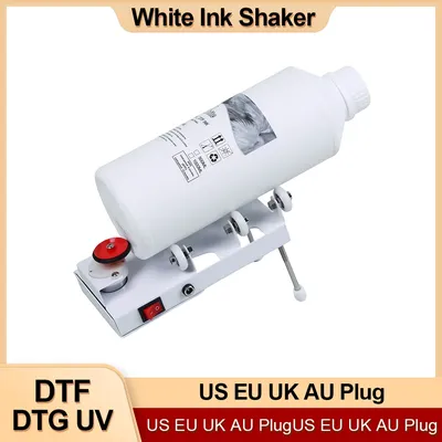 DTF White Ink Roller Shaking Machine Prevent Ink Settling Auto White Ink Rotary Shaker for All White