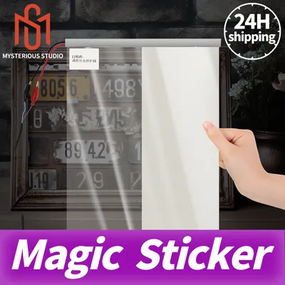 Mystery Studio Escape Room Game Mechanics Props, Electronic Puzzles Superb 1987 GY Magic Stickers