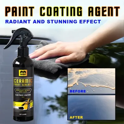 Automotive Ceramic Coating 250ml Car Shine and Protect Coating Advanced Formula for Easy Application