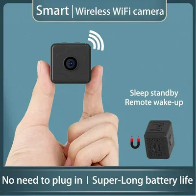NEW Mini Camera Wireless WiFi Remote Monitor Camera Tiny Home IP Camera No Need To Plug in