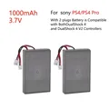 Per SONY PS4/PS4 PRo Slim LIP1522 Dualshock 4 V1 V2 Controller Wireless Playstation GamePad 1000mAh Batteria Ricaricabile