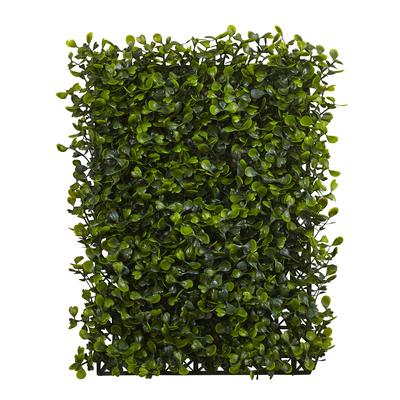 Nearly Natural Set Of 12 Boxwood Mats