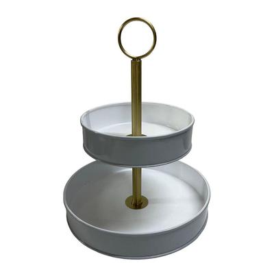 Godinger Havana Two Tiered Serving Stand