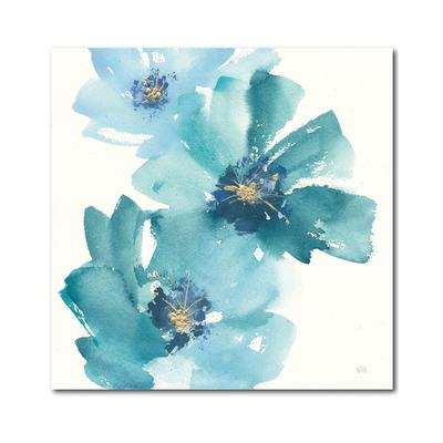 Courtside Market Wall Decor Teal Cosmos Iv By