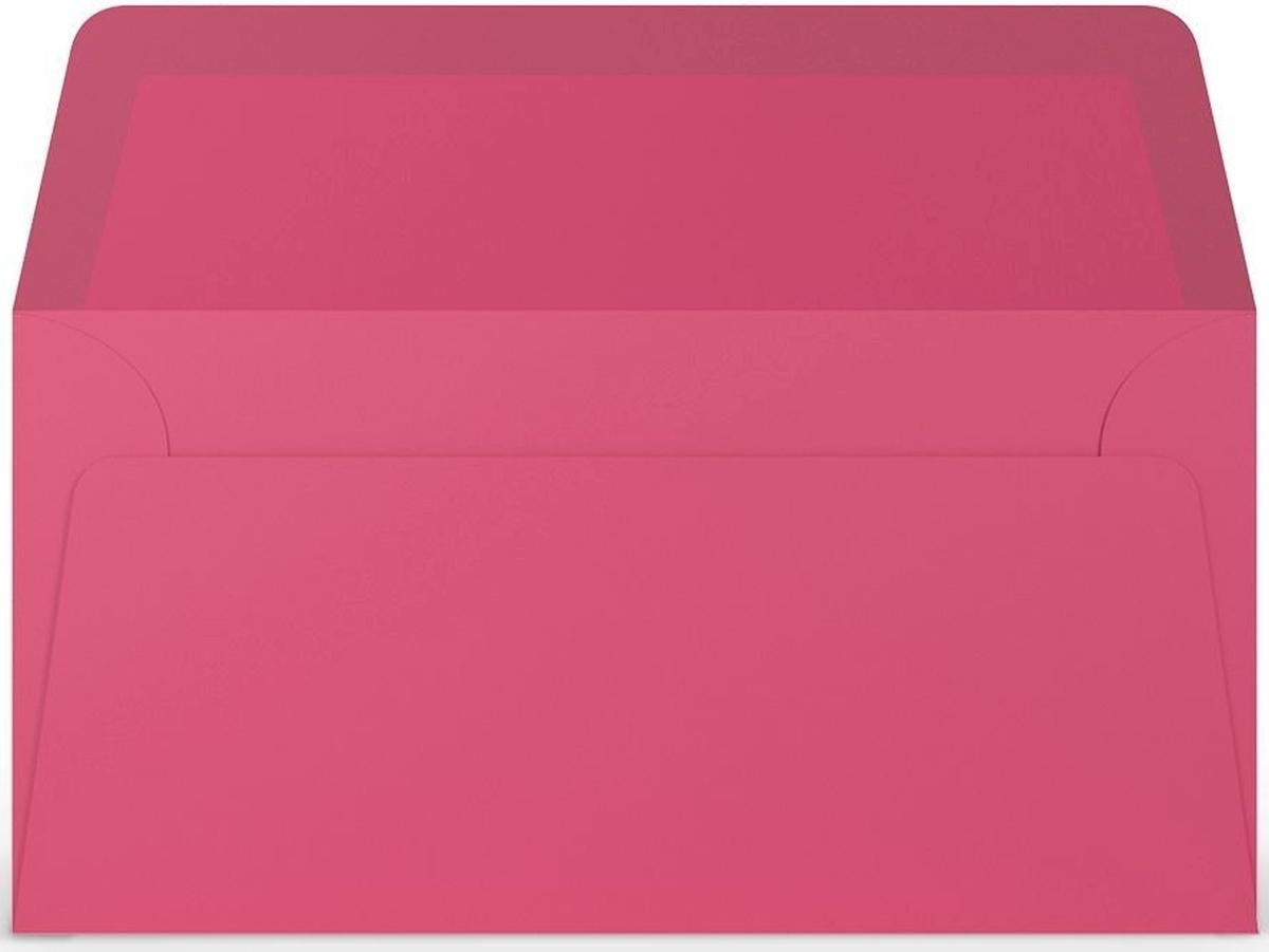 Rössler Briefumschläge Coloretti VE=5 Stück DL Pink Image