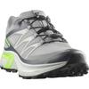 Sneaker SALOMON "XT-EVR M", Gr. 48, monument, metal, grün gecko, Synthetik, Textil, sportlich, Schuhe, vom XT-6 inspiriert