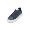 Sneaker MARC O'POLO "im klassischen Vulka-Look", Damen, Gr. 37, blau (navy), Obermaterial: 100% Baumwolle, unifarben, Schuhe