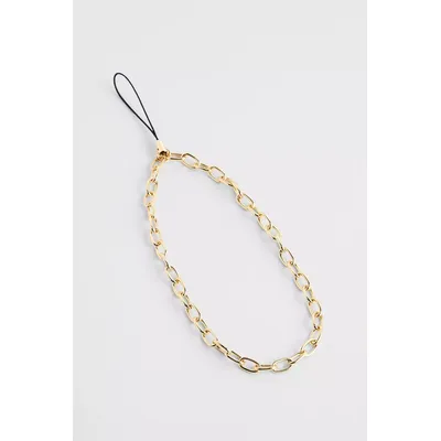 Silence + Noise Charm Phone Chain - Gold at Urban Outfitters