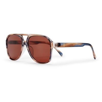 CHPO - Dallas Cat. 3 - Sonnenbrille Gr M braun/weiß Image