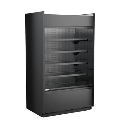 Structural Concepts B47R 47 5/8" Oasis Vertical Open Air Cooler w/ 5 Levels, 208-240v, Black