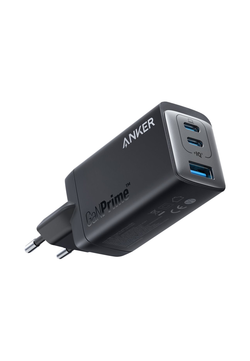 Anker 735 GaN III Prime 3-Port 65W Charger, schwarz, 3 Anschlüsse, universell Image