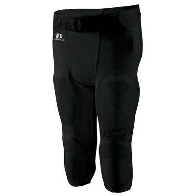 Russell Athletic F25PFP Practice Football Pant in Black size XS | Polyester