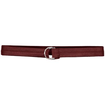 Russell Athletic FBC73M 1 1/2 - Inch Covered Football Belt in Cardinal size 3XL | Nylon