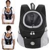 Hundetrage-Rucksack, atmungsaktiv, verstellbarer Hunde- und Katzenrucksack mit wasserdichtem Boden,