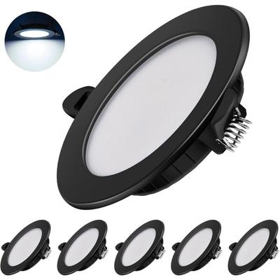 Ultraflacher LED-Einbaustrahler 230V – 6er-Set 7W Einbaustrahler Energiesparende Deckenstrahler Image