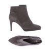 Salamander Damen Stiefelette, Gr. 39, grau, kein Etikett