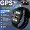 2025 neue Militär GPS Smart Uhr Männer Frauen Taschenlampe Kompass Wasserdichte Outdoor Sport Tracker Bluetooth Anruf Smartwatch Pk H9