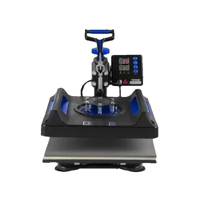 SucceBuy Heat Press Machine Wärmeübertragungsmaschine 30oz Tumbler Press 360 ° Swing Away Digital T-Shirt drückt Teflon-Beschichtung