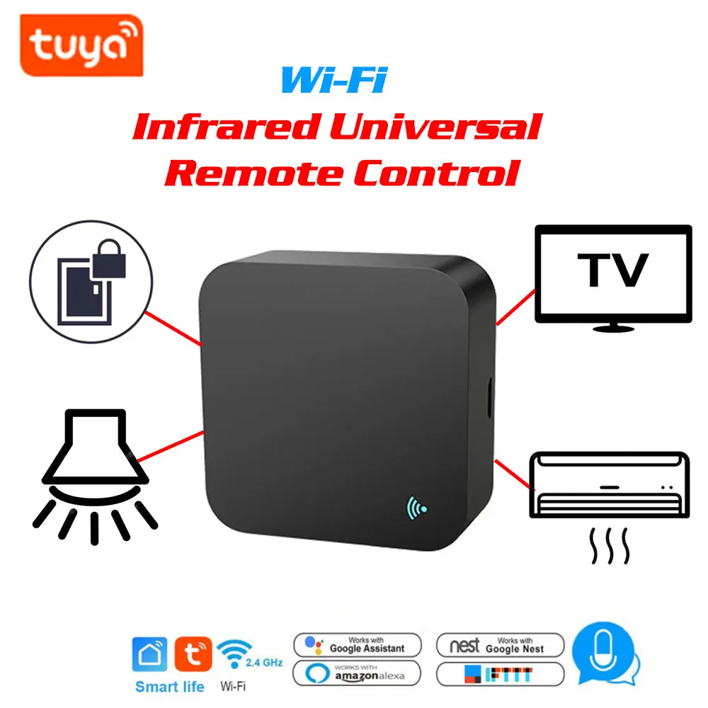 Tuya WiFi Infrarot Universal Fernbedienung TV Klimaanlage Licht Zugangskontrolle Infrarot Fernbedienung Controller Image