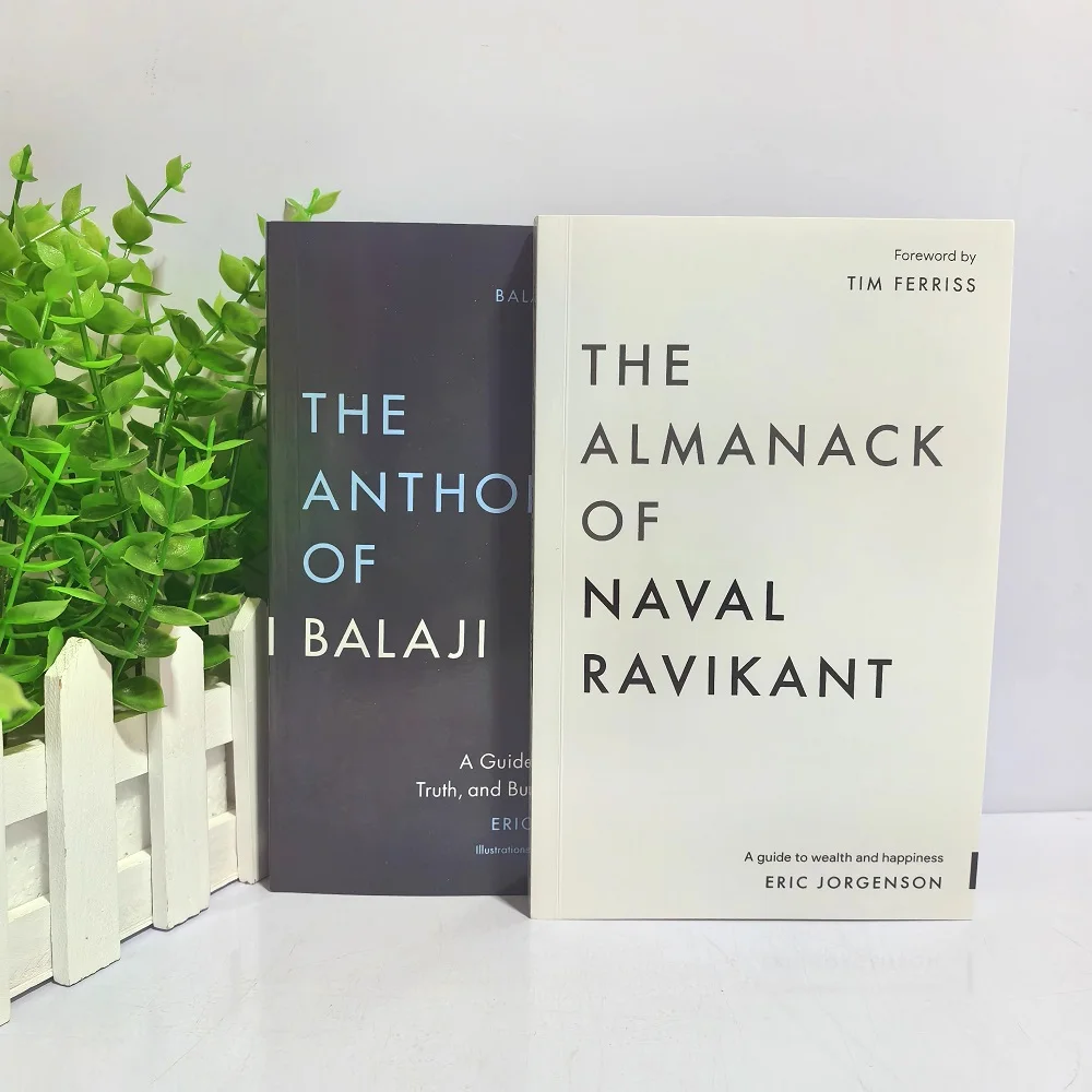 Der Almanack von Naval Ravikant: Eine Leitfaden zum Reichtum, Glück und die Anthologie von Balaji: Ein Leitfaden zur Technologie, Wahrheit, graue Bücher Image