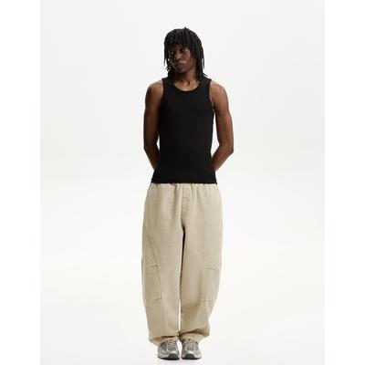Bershka Skater Trousers Men S Sand