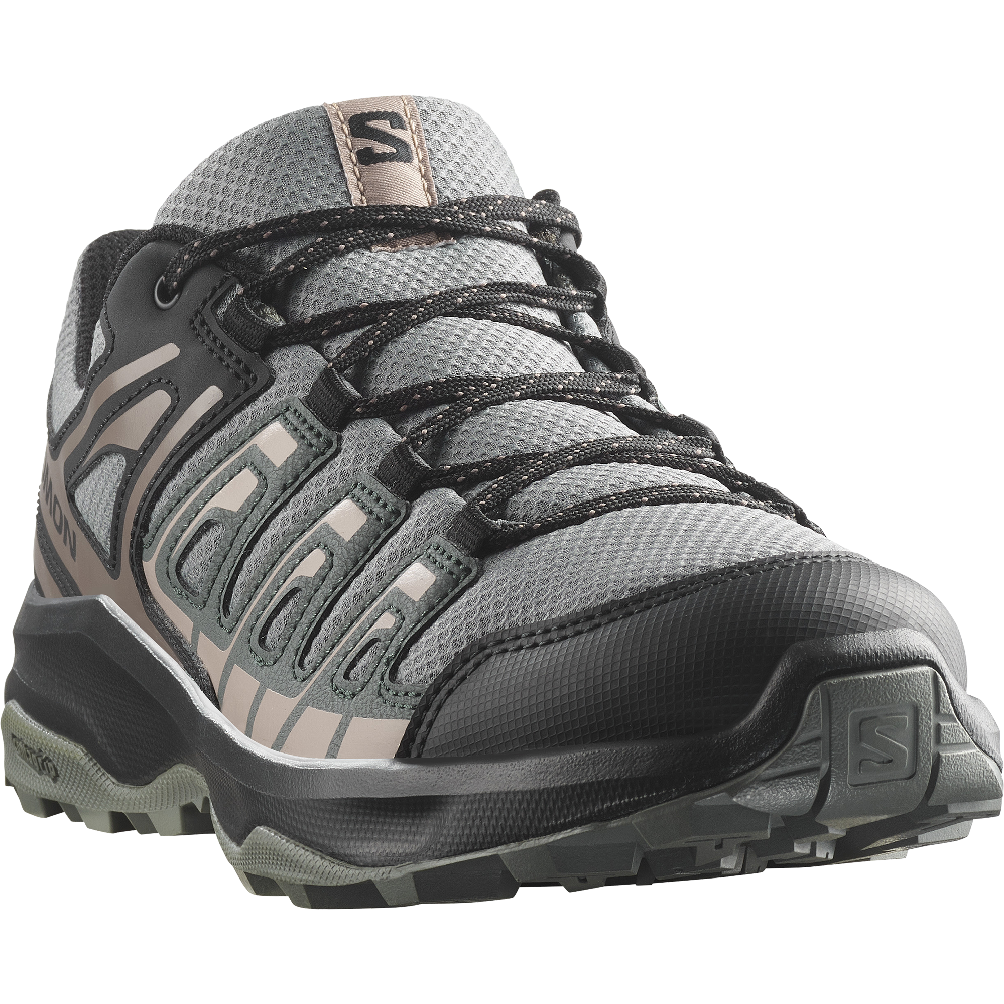 Wanderschuh SALOMON "EXTEGRA W", Damen, Gr. 41, sedona sage, urban chic, etherea, Synthetik, Textil, Schuhe Wanderschuh, wasserdicht, Topseller