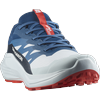 Trailrunningschuh SALOMON "ALPHAGLIDE", Gr. 49, ballad blau, dunkelblau, fiery rot, Synthetik, Textil, sportlich, Schuhe, wasserdicht