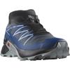 Trailrunningschuh SALOMON "METACROSS 2 M", Gr. 49, schwarz, lapis blau, quarry, Synthetik, Textil, sportlich, Schuhe, wasserdicht