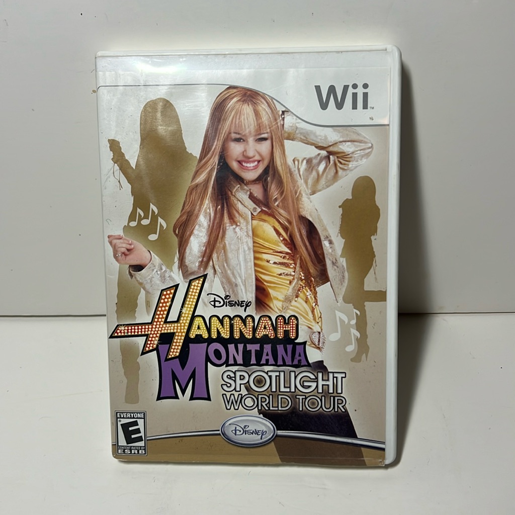 Disney Video Games & Consoles | Wii Hannah Montana Spotlight World Tour Game | Color: Black/White | Size: Os