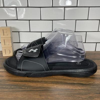 Under Armour Shoes | Under Armour Ua Ignite Vii Women's Size 11 Shoes Black Cushioned Slide Sandal | Color: Black | Size: 11