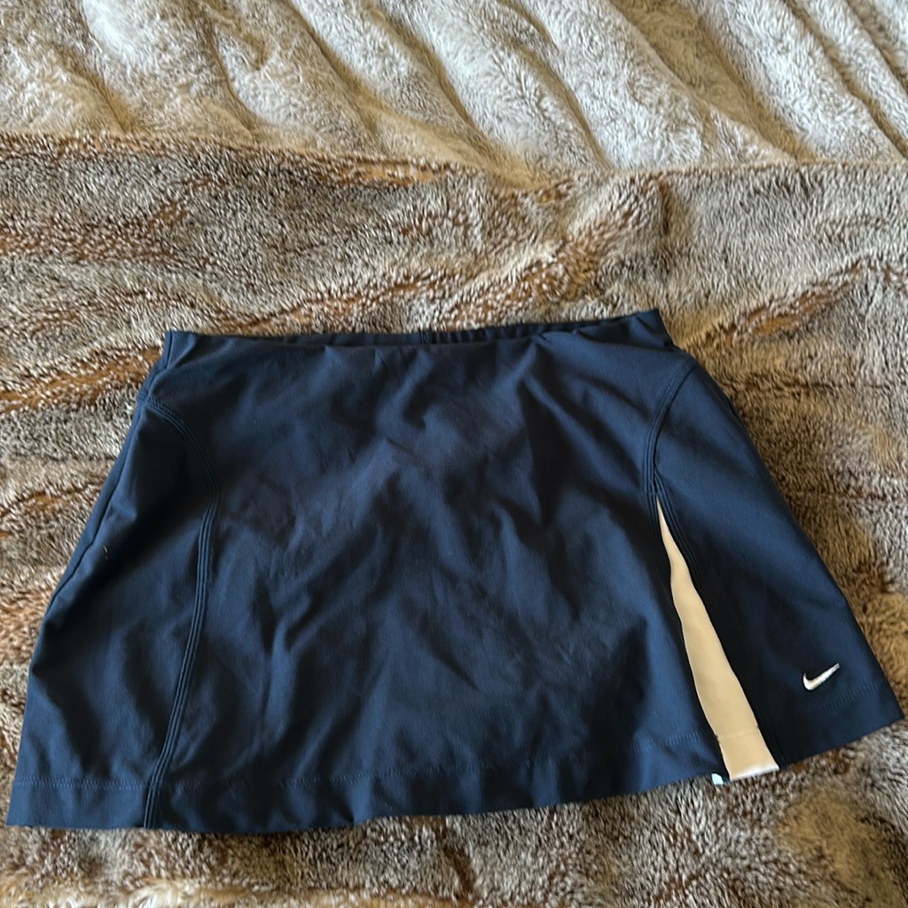 Nike Skirts | Vintage Nike Tennis Skirt Size S | Color: Black/Blue | Size: S