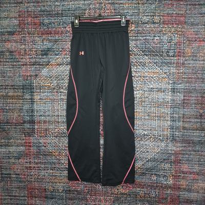 Under Armour Pants & Jumpsuits | Under Armour Women Fleece Lined Sweat Pants Xs Euc | Color: Black/Pink | Size: Xs
