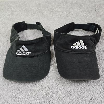Adidas Accessories | Vintage Y2k Adidas Visor Lot Black Hat Climalite Cap Golfing Sports Outdoor | Color: Black | Size: Os