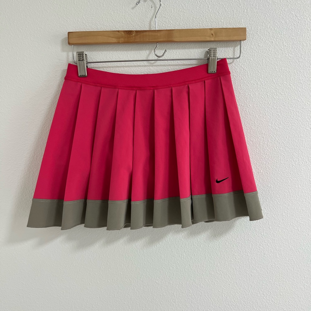 Nike Skirts | Womens Nike Tennis Skirt | Color: Brown/Pink | Size: Xs