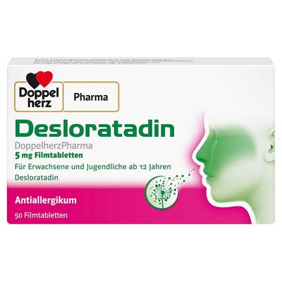Desloratadin DoppelherzPharma 5 mg Filmtabletten 50 St Image