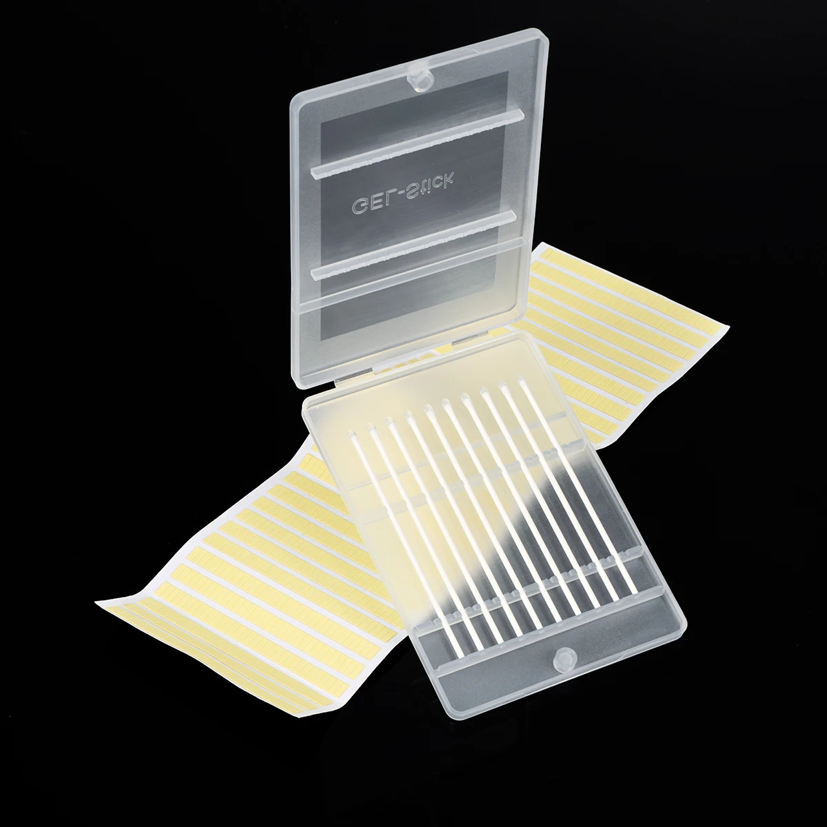 Uhr Reinigung Tupfer Uhrwerk Klebstoff Reinigung Stick + Doppelseitiges Klebestreifen Klebeband Für Uhrmacher Uhr Zubehör Image