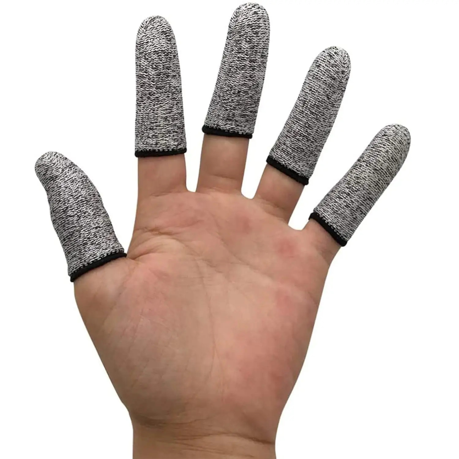 Schnittfester Schutz für Fingerlinge, Fingerabdeckungen für Schnitte, Handschuhe Life Extender, schnittfester Fingerschutz Image