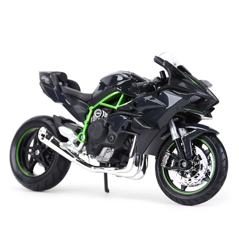 Maisto 1:12 Kawasaki Ninja H2 R Schwarz Druckguss Fahrzeuge Sammeln Hobbies Motorrad Modell Spielzeug