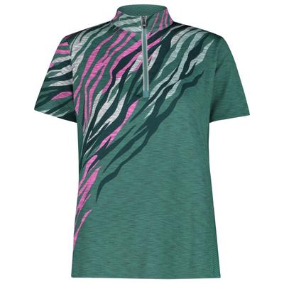 CMP - Women's Melange Stretch T-Shirt Free Bike - Radtrikot Gr 40 türkis Image
