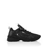Sneaker PLEIN SPORT "Sneaker", Gr. 38, Normalschaft, schwarz (0202, schwarz, schwarz), Schuhe