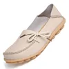 Frauen Wohnungen heiß verkaufen bunte Leder Frauen Slipper Ballett spitzen Zehen Wohnungen Damen Schuhe Slipper plus Größe 44 Zapatos de Mujer