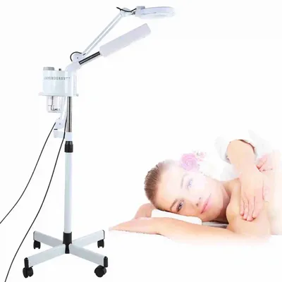 Professional UV Facial 3in1 UV Facial Cold Light LED 5X Magnifier Floor Lamp Facial Magnifier