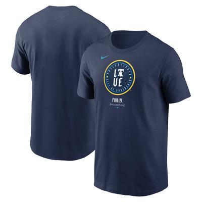 Philadelphia Phillies Nike City Connect T-Shirt mit großem Logo – Herren Image