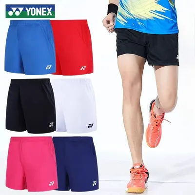 YONEX 2025 New Badminton Suit Quick-drying and Breathable Fitness Jogging Sports Shorts for Men and